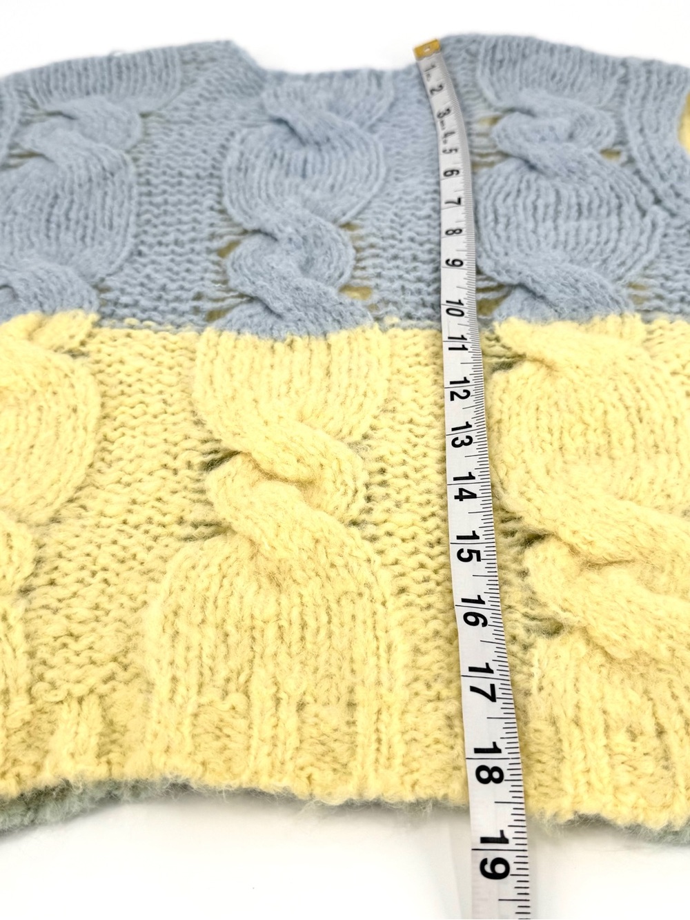 NWT Free People SoftSpun Alpaca/Wool Blend Loose Chunky Knit Boxy Crop Vest - Picture 9 of 11